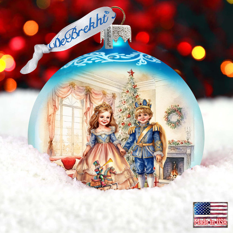 5.5'' Glass Ball Ornament