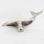 1.75" Humpback Whale Right Facing Knob