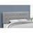 Bed, Headboard Only, Bedroom, Upholstered, Linen Look, Transitional-1415353493-1415353494