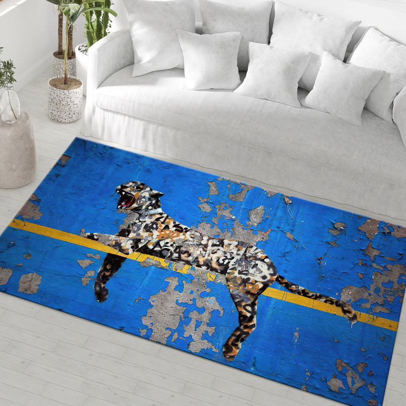 Elegant Floral Pattern With Pile Soft Printed Rug Perfect for Adding a Touch of Class to Your Home Decor