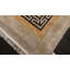 Tapis traditionnel tibétain avoine en laine noué à la main 8 pi 3 po x 11 po
