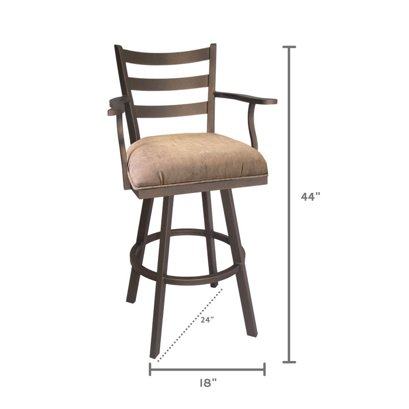 Tabouret de bar et de comptoir Ariam, Tabouret de bar (assise de 30 po de hauteur)
