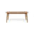 Gelbert 7-Piece Mid-Century Modern Acacia Wood Expandable Outdoor Dining Set With Curved Barrel Armchairs & Slatted Extension Table