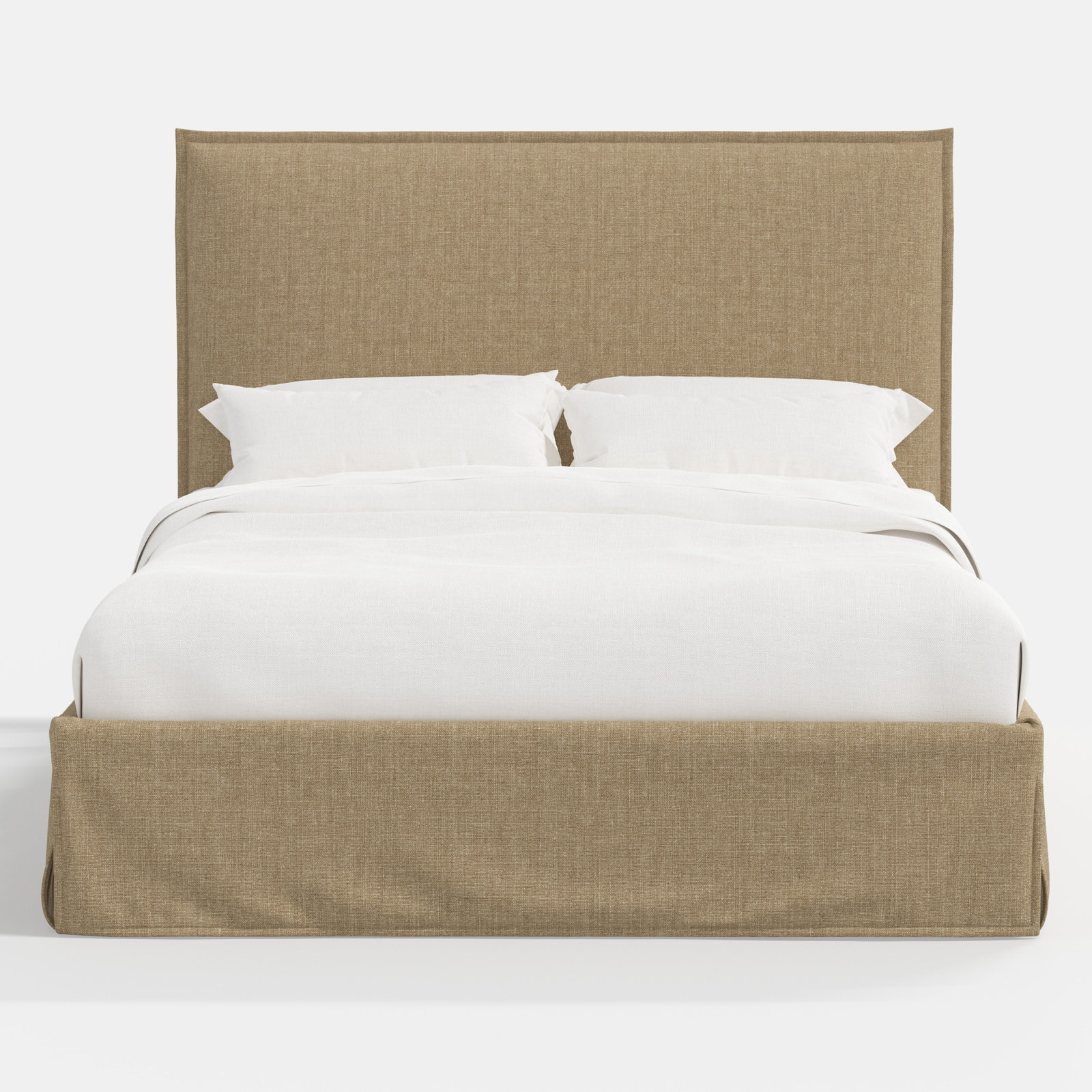Stoffer Home x Cloth and Co. Maura Bed, Twin, Relaxed Burlap Linen