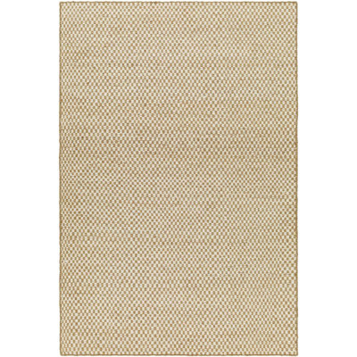Hand-Woven Checkered Rug