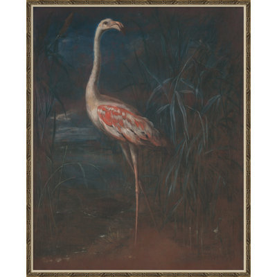 «The Mysterious Flamingo», impression sur toile