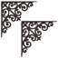 Wall Shelf Brackets Steel Indoor and Outdoor Use Space-Saving Design-893417304-893417307