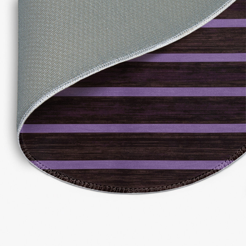 Tapis intérieur / extérieur noir HorizontalStripes
