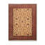 Tapis de surface en laine beige/bleu/rouge 9 pi 1 po x 12 pi 2 po noué la main one-of-kind Esperanza