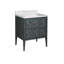 Santos 28" Center Single Bathroom Vanity with Vanity Top-1773910572