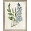 Large Blue Botanical II Print