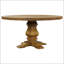 Table de salle à manger ronde en bois