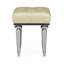 Hollywood Swank Leather Vanity Stool-325364810