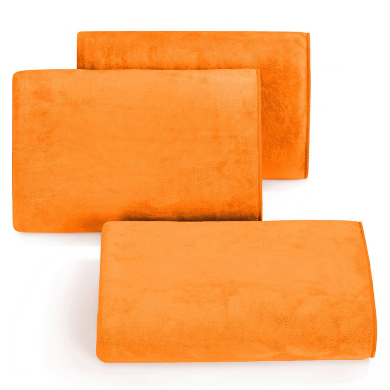 Ishmeet Lightweight Jacquard Hand Towel, Orange