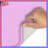 Solid Pink Background Bath Mat-1031995617