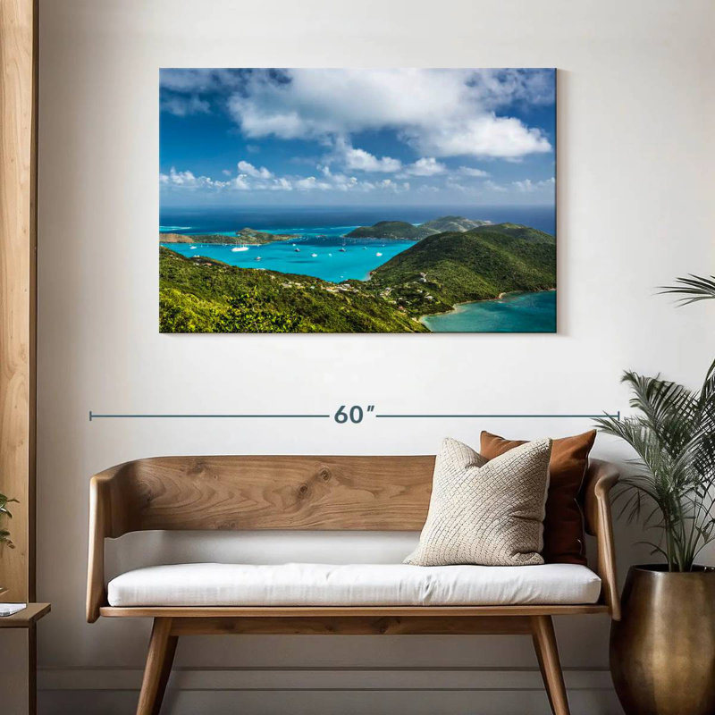 Gillard, île de Gorda, H 30 po x l 45 po