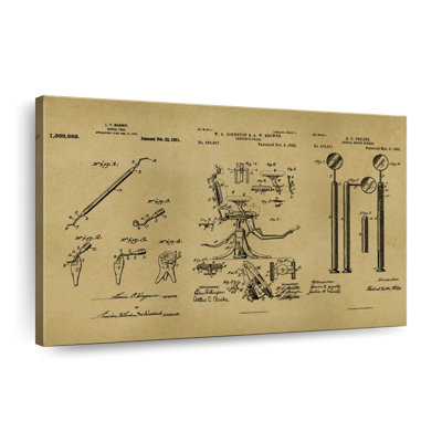 " Dental Clinic Tools " Print