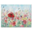 «Red Poppy Field Under The Rain», reproduction sur toile-990993591-990993546