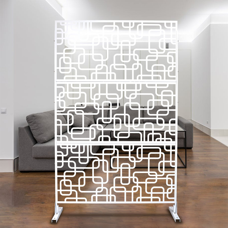 Écran d'intimité extérieur et intérieur, Blanc