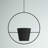 Steger Metal Hanging Planter-893748395