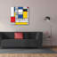 Ivy Bronx «Mondrian NFT2» par Epic Portfolio, estampe numérique sur toile-1795230288
