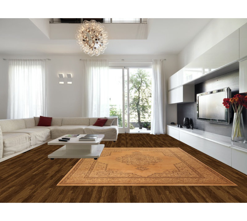 Tapis traditionnel géométrique rétro 10 x 13
