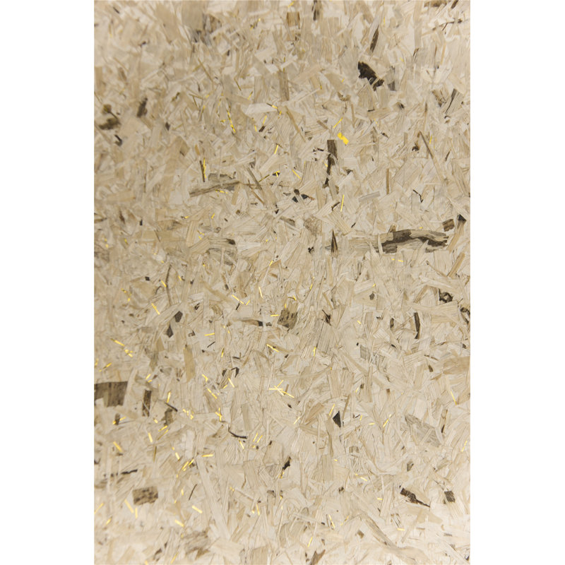 Rouleau de papier peint brun clair L 18 pi x l 36 po Haledon, Brun clair / jaune gris