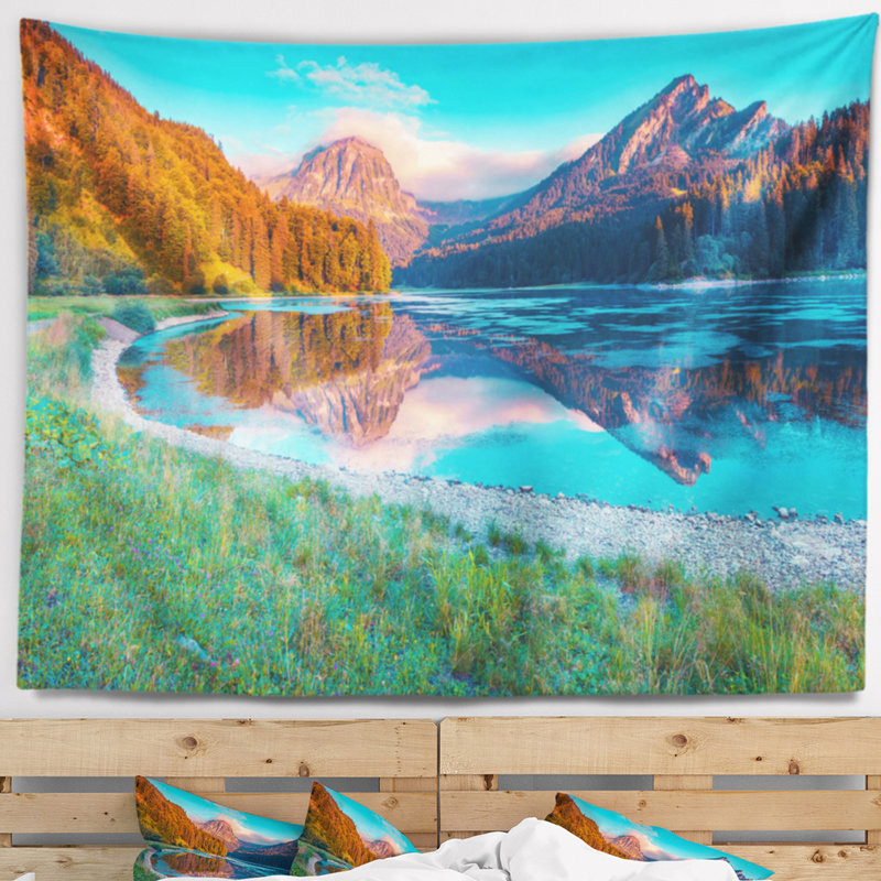Tapisserie Schaers Obersee, H 68 po x l 80 po