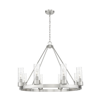 Jaiwan - Lustre 6 lumières avec abat-jour