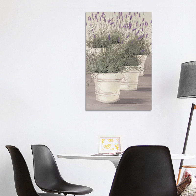 Lavender 1 Piece Wrapped Canvas Wall Art, 101.6 cm H x 66.04 cm W x 3.175 cm D