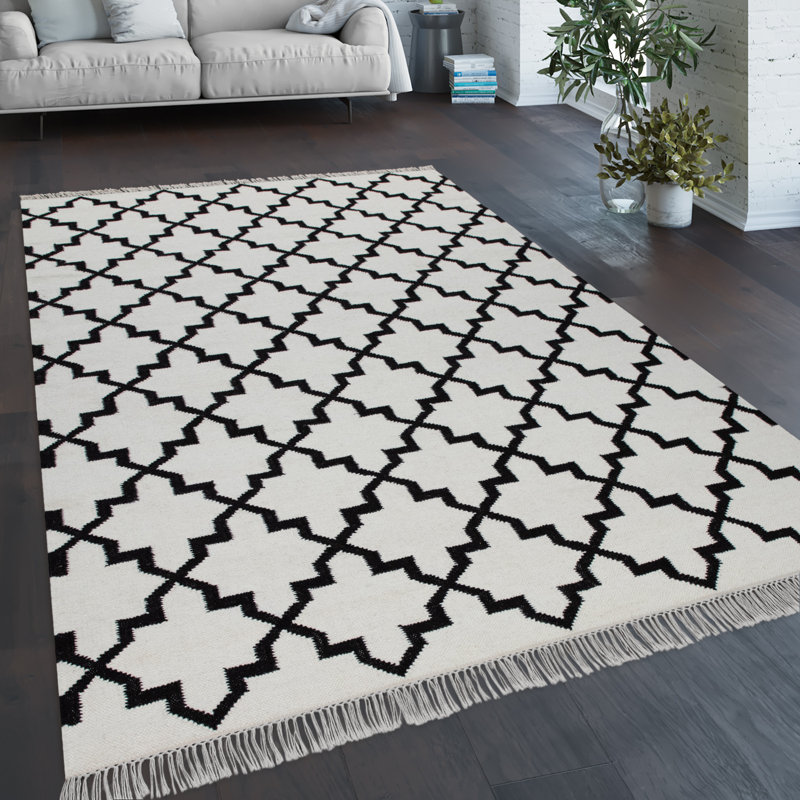 Rectangular Slayton Geometric Area Rug, Rectangle 200 x 300cm
