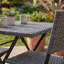 Latshaw Capri 2 Seater Rattan Bistro Set, Black, UKFR Certified-950486646-950486649