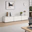 Armoire de rangement moderne et modulaire en métal avec tablettes réglables, organisateur de bureau polyvalent avec portes à fermeture en douceur, armoire en acier robuste pour bureau à domicile, salon, entrée ou cuisine-905354785