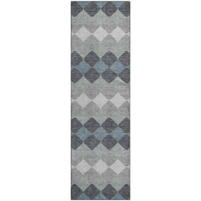 Premium Machine Washable Laclede AMF1007 Geometric Rug