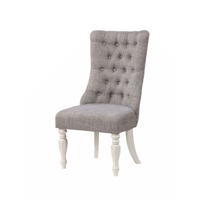 Chaise de salle à manger rembourrée Bernadine