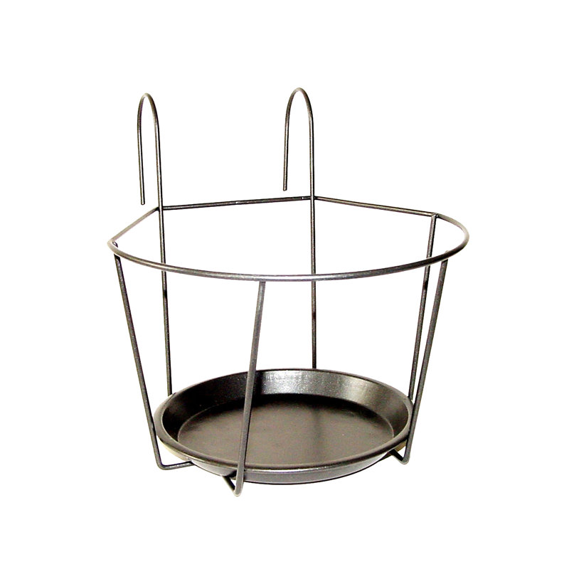 Delancey Metal Balcony Planter