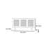 Armoire d'appoint Simple Rattan-102452985