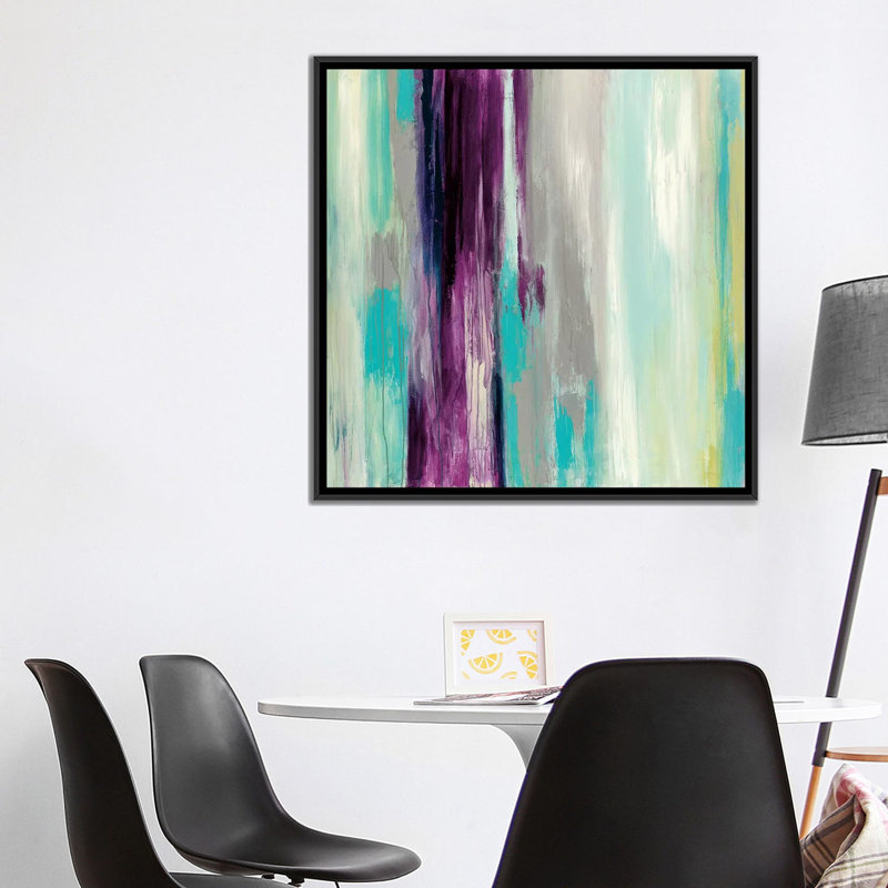 « firefall » par wani pasion, reproduction d’art sur toile, H 18 po x l 18 po x P 1,5 po, Toile avec cadre noir, Pas de tapis