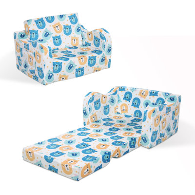 2-In-1 Convertible Kids Sleeper Chair