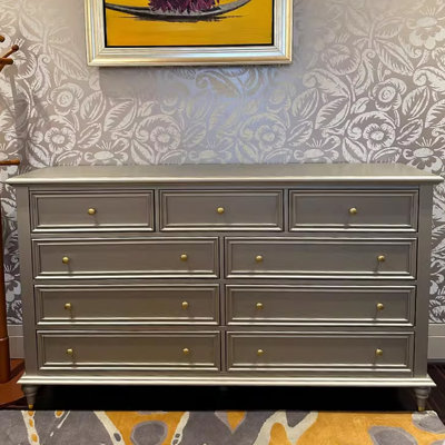 Picture Color Solid Wood Accent Cabinet