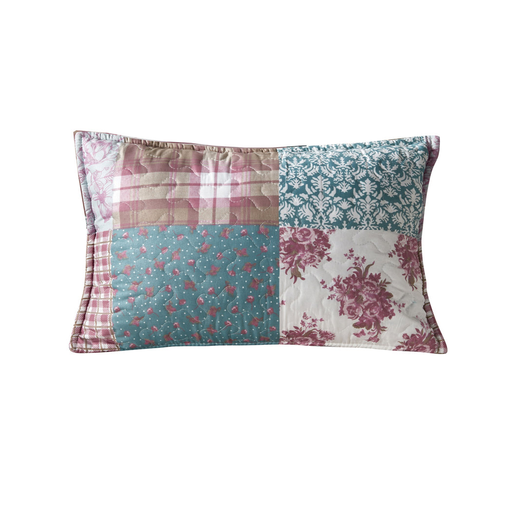 Perrault Indoor / Outdoor Floral Square Throw Pillow Cover