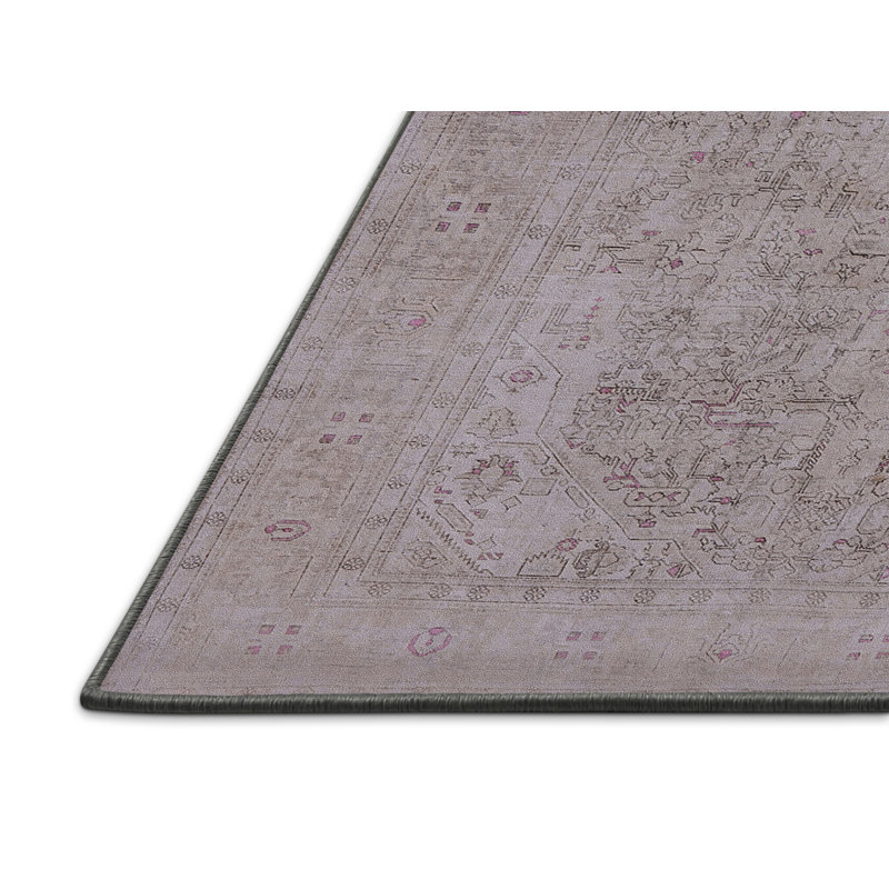 Tapis oriental gris, Rectangle 3 pi x 5 pi