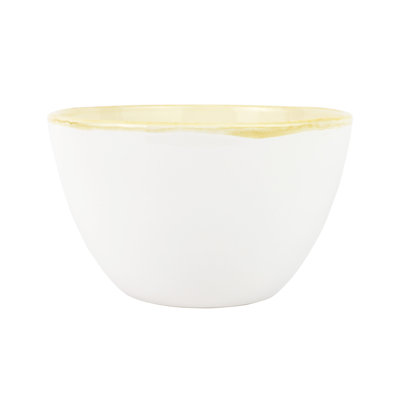 Grand bol à mélanger blanc italien