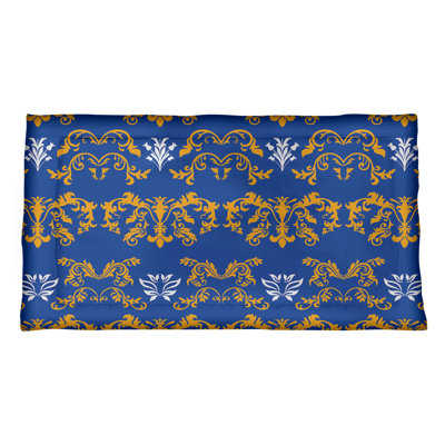 Football Baroque Pattern Pillow Sham