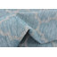 Tapis d'extérieur pour terrasse de couleur turquoise-40283712