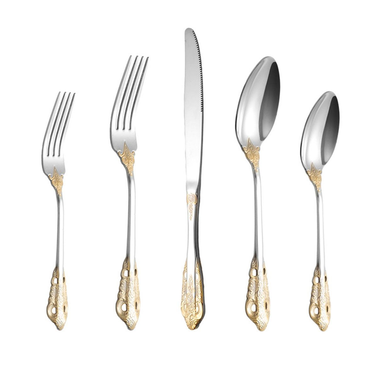 House Of Hampton® Jearold Stainless Steel Flatware Set - Service For 4 