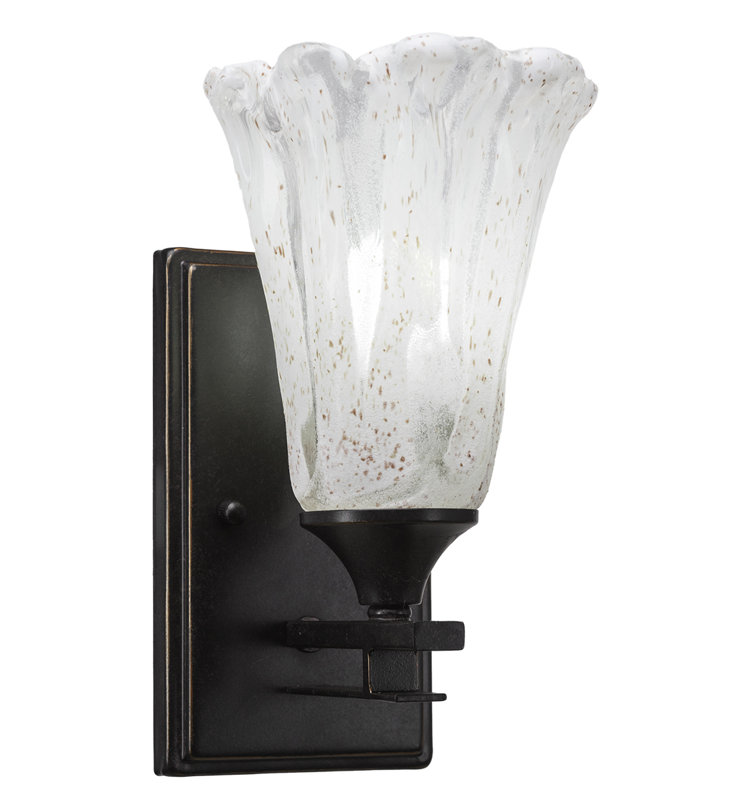 Uptowne Wall Sconce, Dark Granite