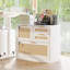 Classeur 31,5 "en rotin avec serrure et 4 tiroirs-383934725