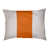 Blanc / orange / blanc