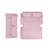 Multifunctional Velvet Sofas, Modern Convertible Sleeper, Space-saving Pink Design